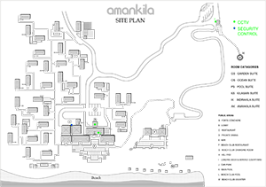 アマンキラ リゾートマップ